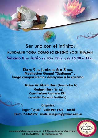 Taller de Kundalini Yoga: Ser Uno con el Infinito