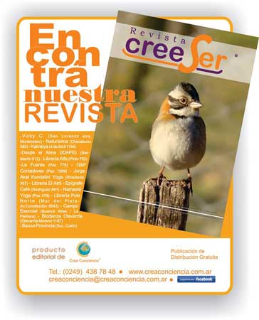 Ya está en la calle el nuevo ejemplar de la Revista CreeSer Ya está en la calle el nuevo ejemplar de la Revista CreeSer