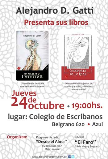 Alejandro D. Gatti en Azul