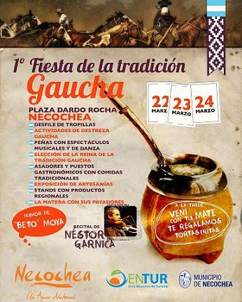 Necochea: 1ª Fiesta de la Tradición Gaucha Necochea: 1ª Fiesta de la Tradición Gaucha