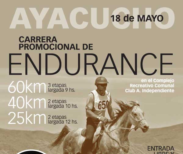 Endurance en Ayacucho, para amantes de los caballos. Endurance en Ayacucho, para amantes de los caballos.
