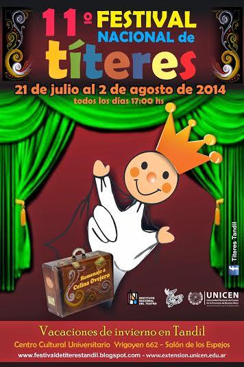 Emotiva Presentación del 11º Festival Nacional de Títeres en homenaje a Celina Ovejero Emotiva Presentación del 11º Festival Nacional de Títeres en homenaje a Celina Ovejero