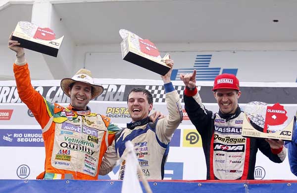 Llegó al podio tras gran carrera y cambio de goma Llegó al podio tras gran carrera y cambio de goma