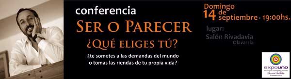 Ser o Parecer - Qu eliges t?  Conferencia gratuita de Alejandro D. Gatti