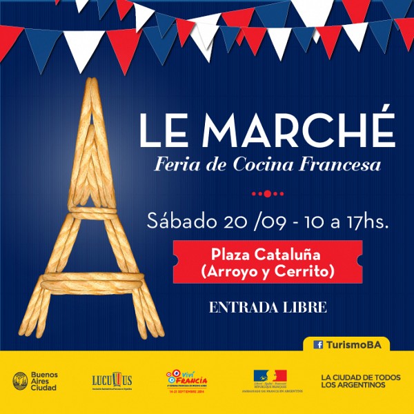 Le Marché, feria de cocina francesa en Buenos Aires Le Marché, feria de cocina francesa en Buenos Aires