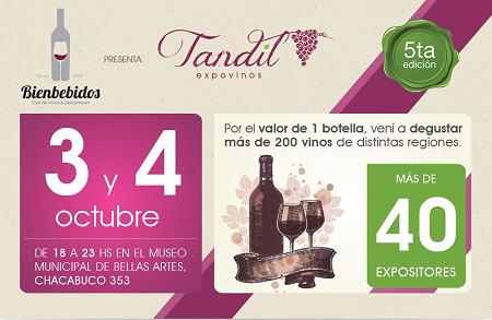 Llega la quinta edición de Expovinos Tandil Llega la quinta edición de Expovinos Tandil