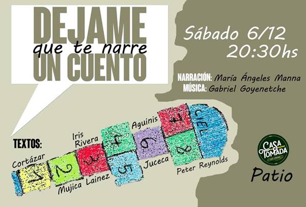 “Déjame que te narre un cuento” “Déjame que te narre un cuento”