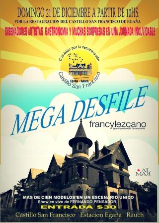 Se realizará un Mega Desfile en el Castillo de Egaña Se realizará un Mega Desfile en el Castillo de Egaña