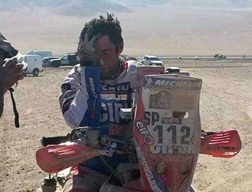 Se terminó el sueño del Dakar 2015 para Kevin Echeveste Se terminó el sueño del Dakar 2015 para Kevin Echeveste