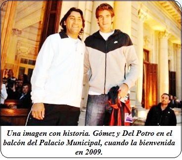 Marcelo Gómez confía en la plena recuperación de Del Potro Marcelo Gómez confía en la plena recuperación de Del Potro