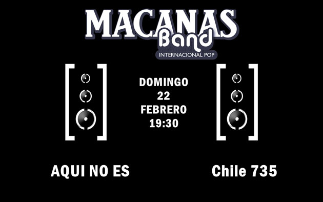 Macanas Band en “Aquí no es” Macanas Band en “Aquí no es”
