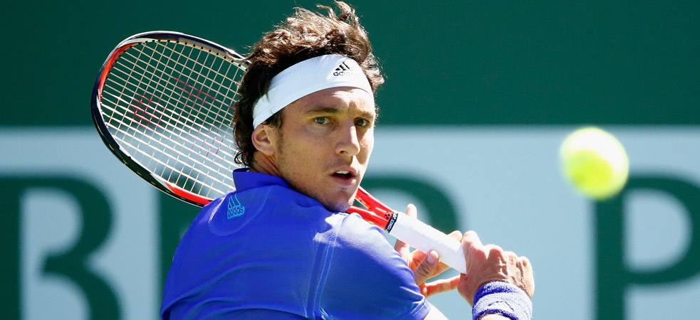 Mónaco largó con triunfo en Indian Wells Mónaco largó con triunfo en Indian Wells