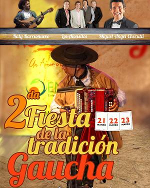 Raly Barrionuevo, Los Alonsitos y Cherutti en
la Fiesta de la Tradición Gaucha Raly Barrionuevo, Los Alonsitos y Cherutti en
la Fiesta de la Tradición Gaucha